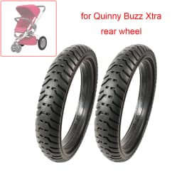 Custom Rear Tire Each For Quinny Moodd Or Buzz Xtra Back Wheel All Terrian Trye Cove With Tread DIY Baby Buggy Accessories