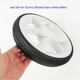 Custom Rear Tire Each For Quinny Moodd Or Buzz Xtra Back Wheel All Terrian Trye Cove With Tread DIY Baby Buggy Accessories