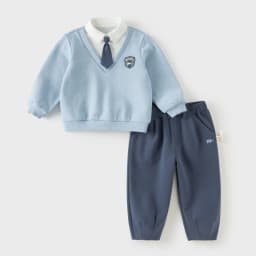 Dave Bella Children Autumn Spring Polo T-shirt Trousers Suits Boys Pullover+Pant 2Pcs Sets Costume Tracksuits Clothes DB3262838