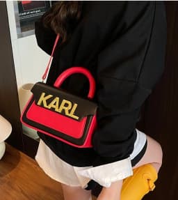 Solid Color Diaper Bag Letter Logo High End Minimalist Trendy Tote Bag For Women Shoulder Bag Large Capacity