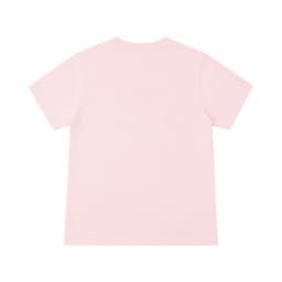 CH Girls Pink Short Sleeve T-shirt 3D Bear Doll CHHC Letter Embroidery Round Neck Casual Summer Kids Cute Daily Tops