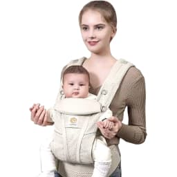 Egobaby All Carry Positions Breathable mesh baby carrier, enhancing lumbar support and airflow (7-45 pounds)