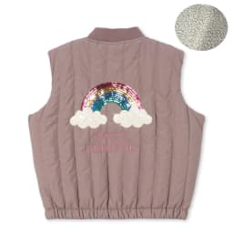 -Cute Fruit Kitten Candy Pattern Embroidered Winter Coat Zipper Baseball Jacket for Children Back Printed 2026 New Children Coat