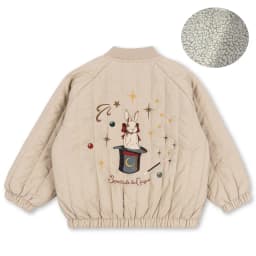 -Cute Fruit Kitten Candy Pattern Embroidered Winter Coat Zipper Baseball Jacket for Children Back Printed 2026 New Children Coat