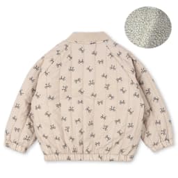 -Cute Fruit Kitten Candy Pattern Embroidered Winter Coat Zipper Baseball Jacket for Children Back Printed 2026 New Children Coat