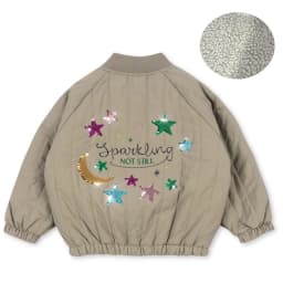 -Cute Fruit Kitten Candy Pattern Embroidered Winter Coat Zipper Baseball Jacket for Children Back Printed 2026 New Children Coat