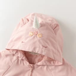 Dave Bella Jacket Autumn Hooded Children Girls Topcoat Spring Clothes Outerwear Cartoon Unicorn Fashion Outdoor Casual DB3262606