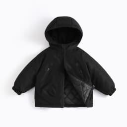 Kids Hooded Ski Jacket Winter Snow Coat Waterproof Windproof Outdoor Padded Jacket with Quilted Lining Boys Girls Warm Outwear