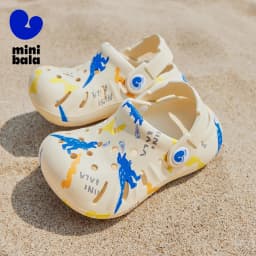 Mini Bala Boys and Girls Lightweight Elastic Durable Non-Slip Quick-Dry Sandals for Outdoor and Water Play
