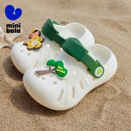 Mini Bala Boys and Girls Lightweight Elastic Durable Non-Slip Quick-Dry Sandals for Outdoor and Water Play