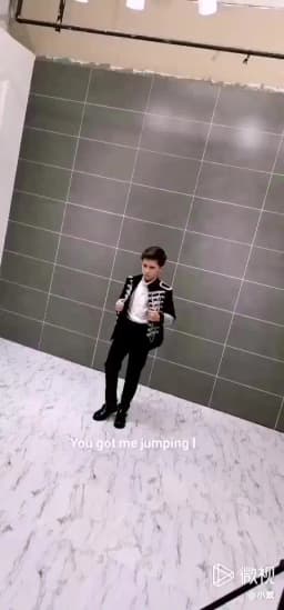 LOlanta Boys' European Court Prince Black Red Slim Fit Blazer Formal Suit Jacket Pants Shirt for Party Stage Perform Costume