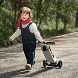 4in1 baby stroller Scooter Baby Foldable Yo-yo Car 2-7 Years Old Can Sit and Ride Multifunctional Children's trolley car