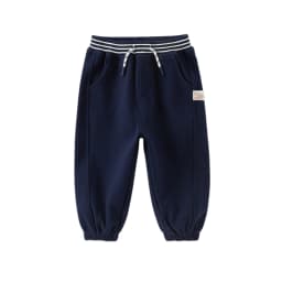 Dave Bella Children Knitted Jogger Pants Autumn Spring Boys Cotton Knitted Pants Elastic Waist Casual Sports Trousers DB3251818