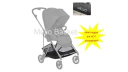 Buggy Shopping Basket for Cybex Melio 2/3/Carbon/Pro Pushchair Storage Bag Stroller Diaper Bag Baby Pram Accessories