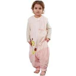 MICHLEY Cartoon Children Baby Sleeping Bag Sack With Feet Sleeveless Sleepwear sleepsack Pajamas For Girls Boys Kids Unisex 1-6T