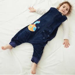MICHLEY Cartoon Children Baby Sleeping Bag Sack With Feet Sleeveless Sleepwear sleepsack Pajamas For Girls Boys Kids Unisex 1-6T