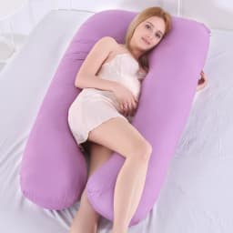 U-shaped Maternity Pillow Waist Support Pillow Core Side Sleeping Pillow Pregnant Pillow Can Be Disassembled