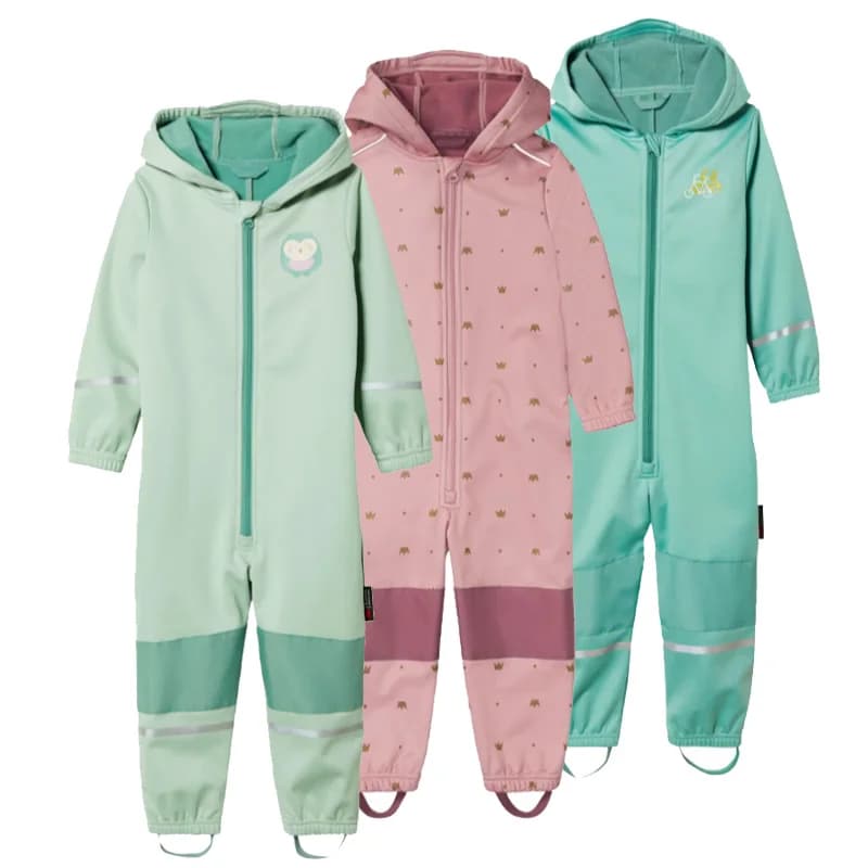 Children's Spring Autumn Outdoor Overalls Windproof Waterproof Out-of-stock Sale Kids' All-in-One Suits for Outdoor Activities