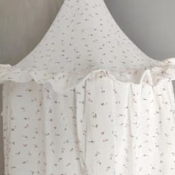 OEKO-Tex Certificated Premium Muslin 100% Cotton Bed Baldachin Hanging Play Canopy for Baby Kids Room