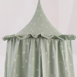 OEKO-Tex Certificated Premium Muslin 100% Cotton Bed Baldachin Hanging Play Canopy for Baby Kids Room