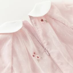 Dave Bella Mesh Floral Princess Dress Girls Baby Children 2025 New Autumn Sweet Charm Pink Fashion Long Sleeved Dress DB3242681