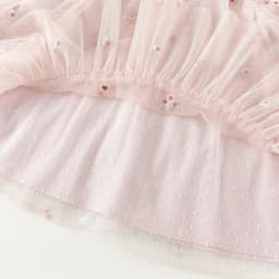 Dave Bella Mesh Floral Princess Dress Girls Baby Children 2025 New Autumn Sweet Charm Pink Fashion Long Sleeved Dress DB3242681