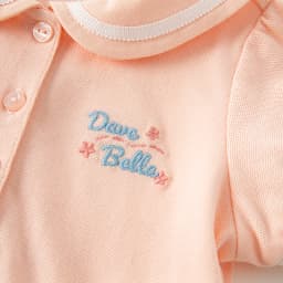 Dave Bella White Pink Soda Cotton Girls Dresses Baby College Style New Summer Children Pleated Dress DB2235525