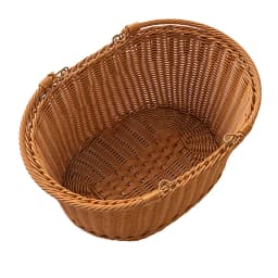Simple Rattan Basket Photography Props Newborn Photoshoot Props Handmade Woven Retro Bamboo Baskets Studio Shooting Accessories