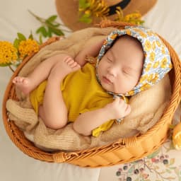 Simple Rattan Basket Photography Props Newborn Photoshoot Props Handmade Woven Retro Bamboo Baskets Studio Shooting Accessories