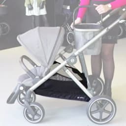 Bebe Twin Stroller Shopping Bag For Cybex Gazelle S Storage Bag Large Capacity Baby Buggy Basket Replacement Accessories