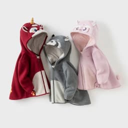 Dave Bella Children's Fleece Coat Tops Autumn Boys Girls Baby Fashion Casual Kids Hooded Jacket Outdoor New Year DBX14462-E
