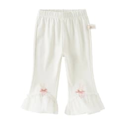 Dave Bella Children Summer Mesh Lace Flare Light Leggings Pants Girls Elastic Trouses Kids 1-7 Years Leggings Outdoor DB2261518