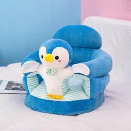 New Learning Seat Cushion for Babies Seat Training Correction of Sitting Posture Cartoon Plush Anti Fall Aged 4 To 9 Months