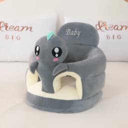 New Learning Seat Cushion for Babies Seat Training Correction of Sitting Posture Cartoon Plush Anti Fall Aged 4 To 9 Months