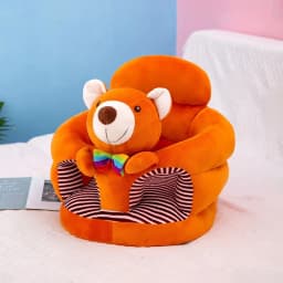 New Learning Seat Cushion for Babies Seat Training Correction of Sitting Posture Cartoon Plush Anti Fall Aged 4 To 9 Months