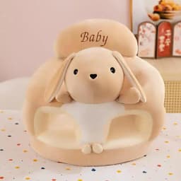 New Learning Seat Cushion for Babies Seat Training Correction of Sitting Posture Cartoon Plush Anti Fall Aged 4 To 9 Months