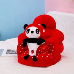 New Learning Seat Cushion for Babies Seat Training Correction of Sitting Posture Cartoon Plush Anti Fall Aged 4 To 9 Months