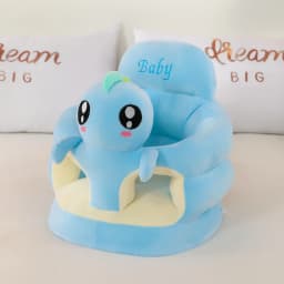 New Learning Seat Cushion for Babies Seat Training Correction of Sitting Posture Cartoon Plush Anti Fall Aged 4 To 9 Months