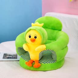 New Learning Seat Cushion for Babies Seat Training Correction of Sitting Posture Cartoon Plush Anti Fall Aged 4 To 9 Months