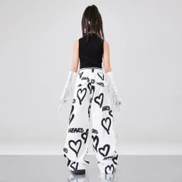 Girls K-pop Crop vest Top Love Pants Street Dance Skirts Kids Hip Hop Streetwear Children Jazz Costumes Girl Group Clothes Sets