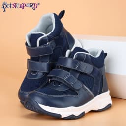 Princepard Boys Orthopedic Shoes Mesh Kids Correcting Sneakers for Flat Feet Ankle Support Casual Footwear