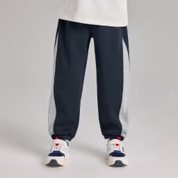 Dave Bella Children Knitted Jogger Pants Autumn Spring Boys Cotton Knitted Pants Elastic Waist Casual Sports Trousers DK1260960