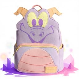 Loungefly Disney Mickey Mouse Ear Pu Leather Women's Backpack Castle Cosplay Leisure Travel Bag Mini Children's Schoolbag