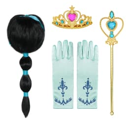 Muababy Jasmine Aladdin Princess Dress for Girls Cosplay Costume Birthday Party Fancy Outfit Toddler Kids Fairy Tale Vestid0