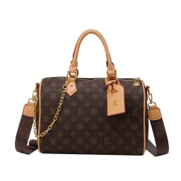 Trendy Design Letter Logo Minimalist Diaper Bags Ladies Luxury Brand Leather Commuter Bag Elegant Crossbody