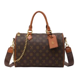 Trendy Design Letter Logo Minimalist Diaper Bags Ladies Luxury Brand Leather Commuter Bag Elegant Crossbody