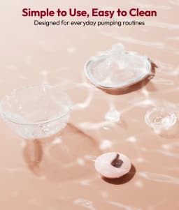 NCVI Electric Breast Pump, with Wearable Cups,4 Modes 9 Levels,Quiet & Portable Rechargeable for Breastfeeding Moms