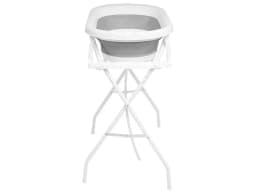 Baby Bath Tub with Folding Stand Infanti Acquarella Grey 25L