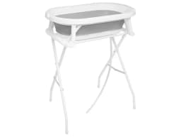Baby Bath Tub with Folding Stand Infanti Acquarella Grey 25L