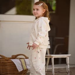 Dave Bella Girls' Coat Pants 2pcs Suits Spring Sports Two Piece Set Children Long Sleeve Jacket Trousers Clothes DB3263035